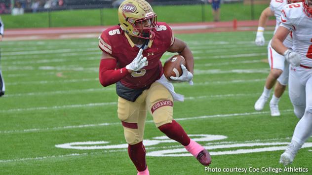 Coe College WR Demetrius Harper