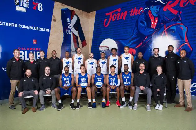 Delaware Blue Coats Unveil New Uniforms at Media Day