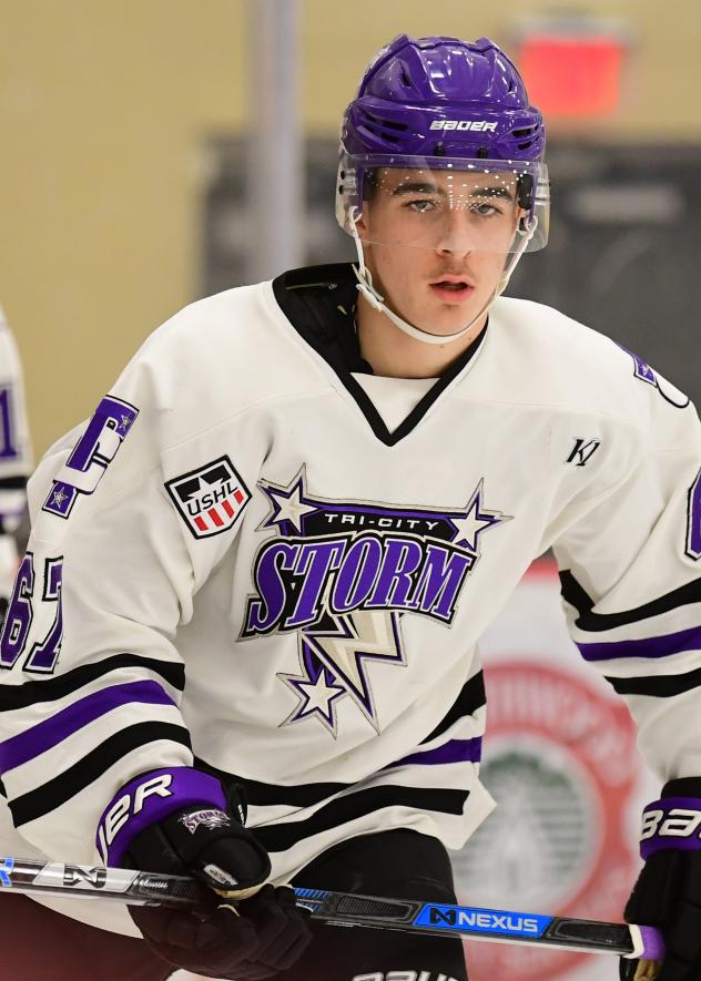 Tri-City Storm forward Colby Ambrosio