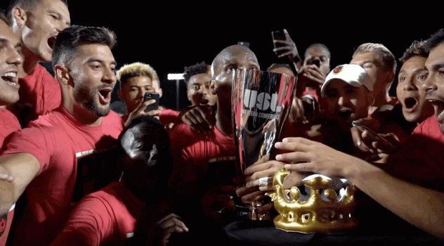 Phoenix Rising FC celebrate Western Conference title