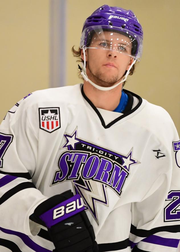 Tri-City Storm forward Filip Forsmark