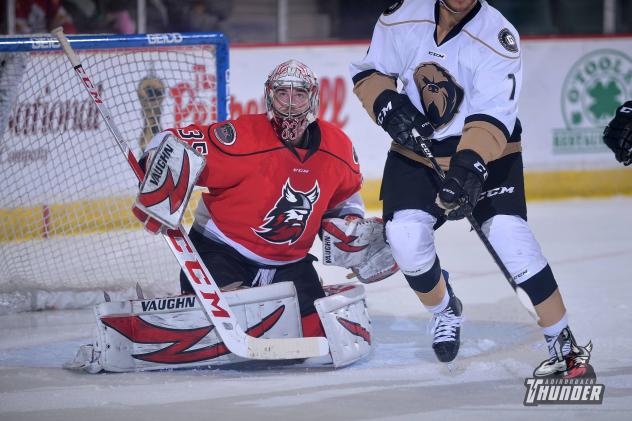 Adirondack Thunder goaltender Cam Johnson