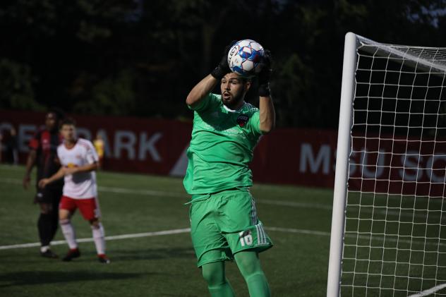 Ottawa Fury FC goalkeeper Maxime Crepeau