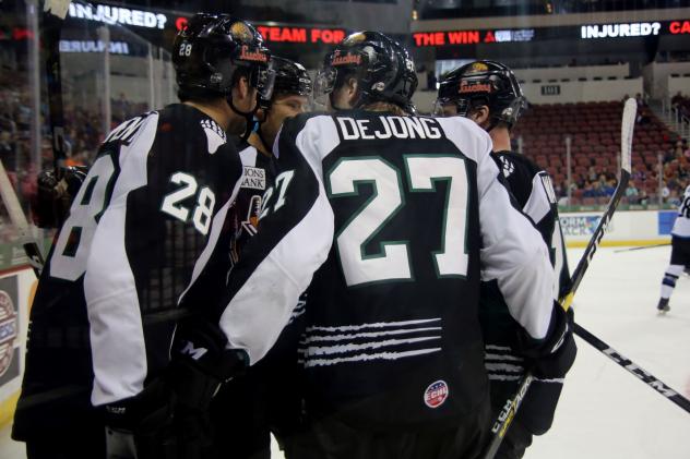 Utah Grizzlies during road win at Wichita