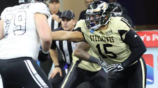 DL Rafael Lamas with the Lehigh Valley Steelhawks