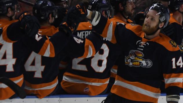 Greenville Swamp Rabbits celebrate