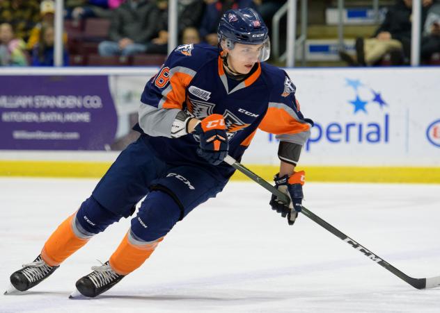 Flint Firebirds defenseman Vladislav Kolyachonok