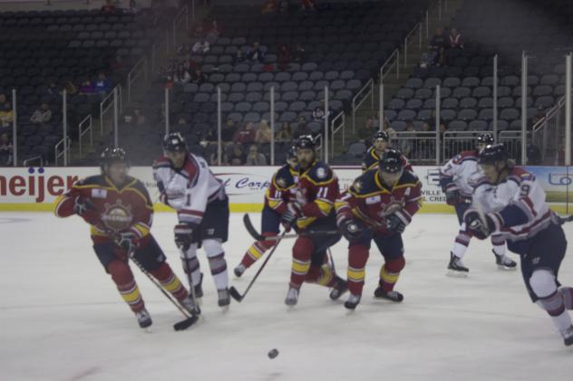 Evansville Thunderbolts vs. the Peoria Rivermen
