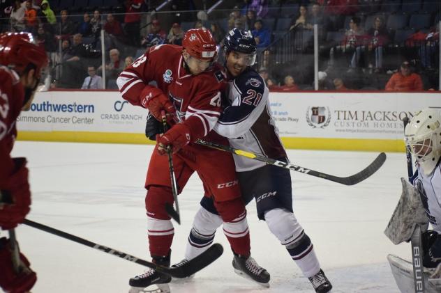 Adam Miller of the Allen Americans