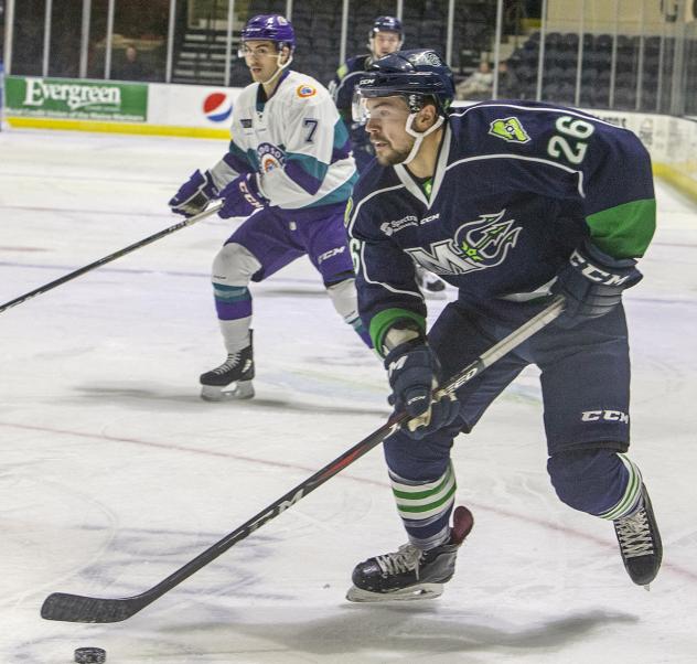 Maine Mariners forward Shawn St-Amant