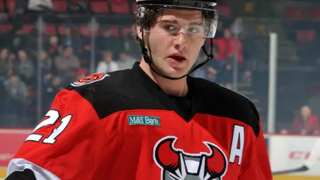 Kevin Rooney of the Binghamton Devils