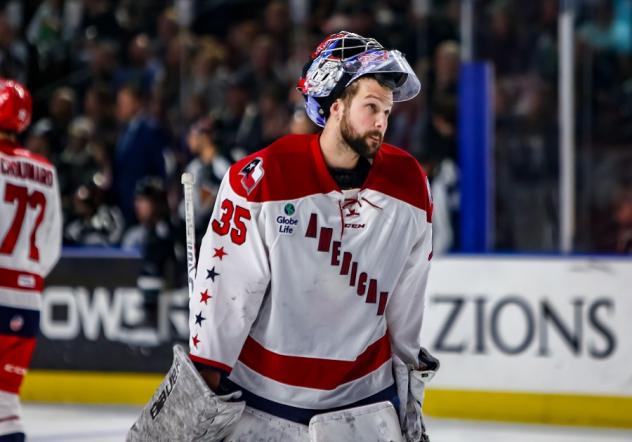 Allen Americans goaltender Jeremy Brodeur