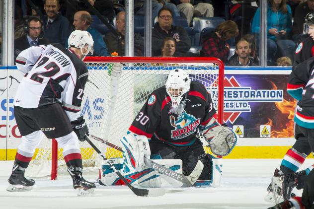 Kelowna Rockets goaltender Roman Basran