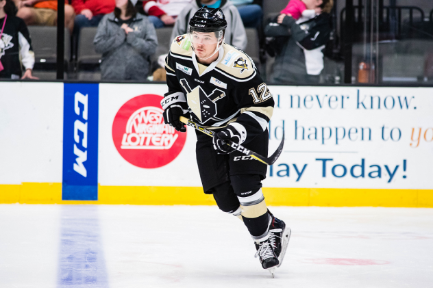 Wheeling Nailers forward Renars Krastenbergs