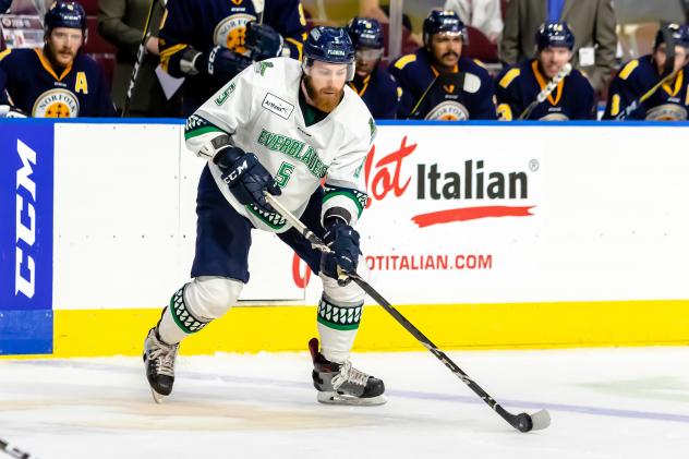 Florida Everblades defenseman Jordon Southorn
