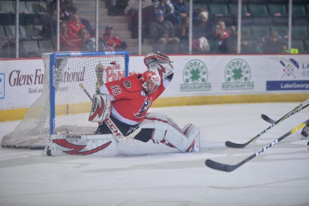 Adirondack Thunder goaltender Cam Johnson