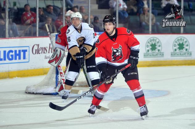 Adirondack Thunder defenseman Jake Linhart