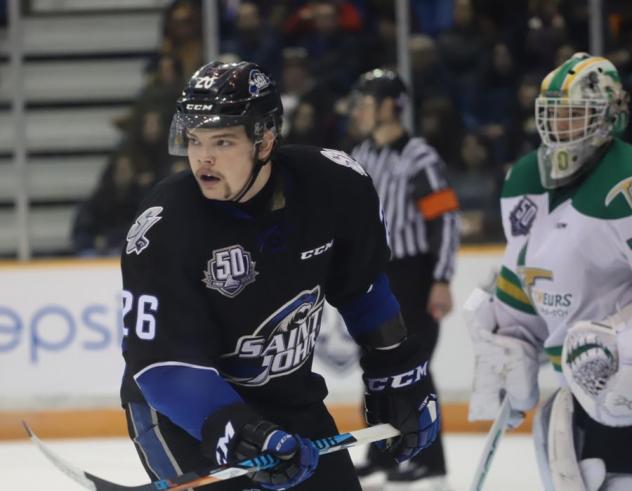 Robbie Burt of the Saint John Sea Dogs
