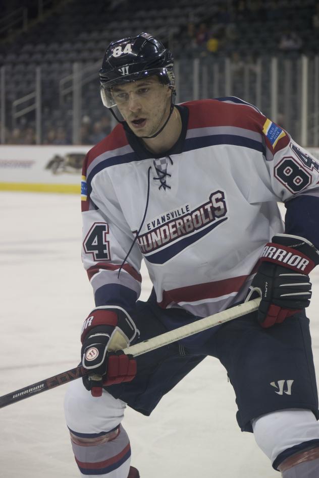 Evansville Thunderbolts RW Mark Pettaccio