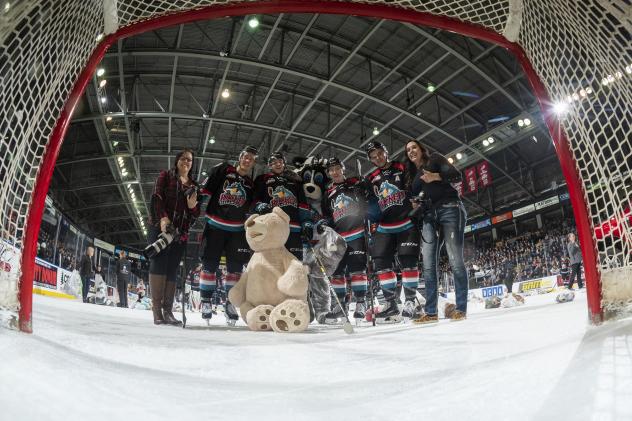 Kelowna Rockets and teddy bear