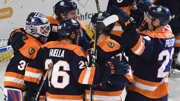 Greenville Swamp Rabbits celebration