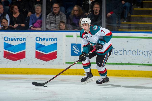 Kelowna Rockets defenceman Libor Zabransky