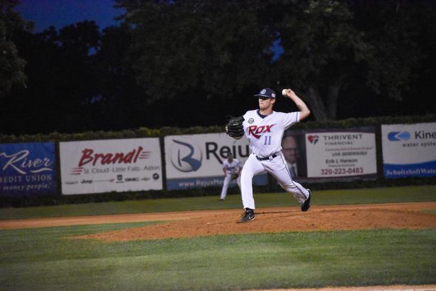 St. Cloud Rox pitcher Justin Wick