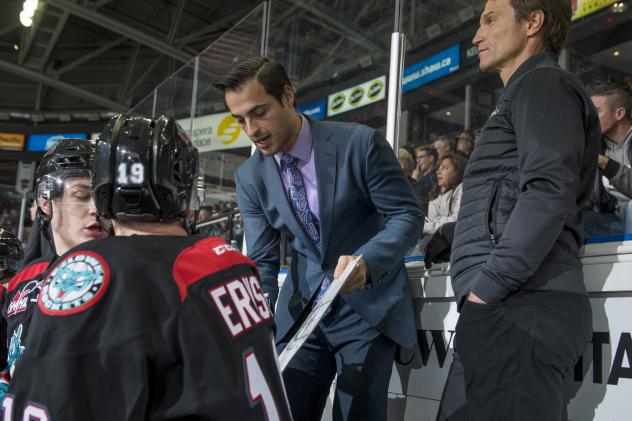 Kelowna Rockets Assistant Coach Travis Crickard