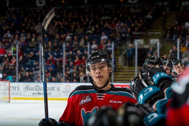 Kelowna Rockets in front of a big crowd