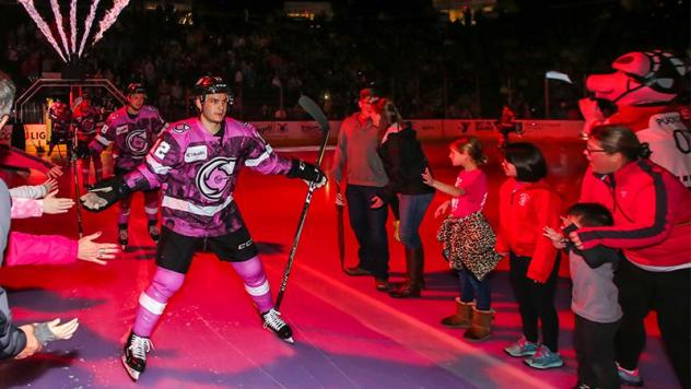 Cincinnati Cyclones enter the ice