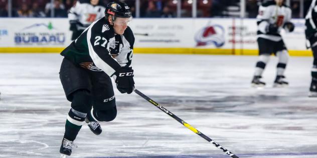 Utah Grizzlies defenseman Nolan De Jong