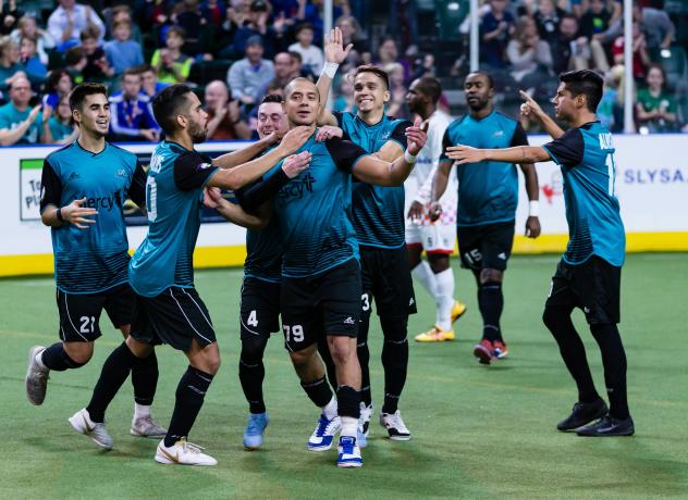 St. Louis Ambush celebrate a goal