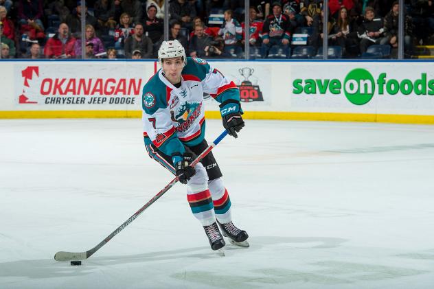 Kelowna Rockets defenceman Libor Zabransky