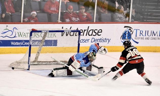 Allen Americans goaltender C.J. Motte