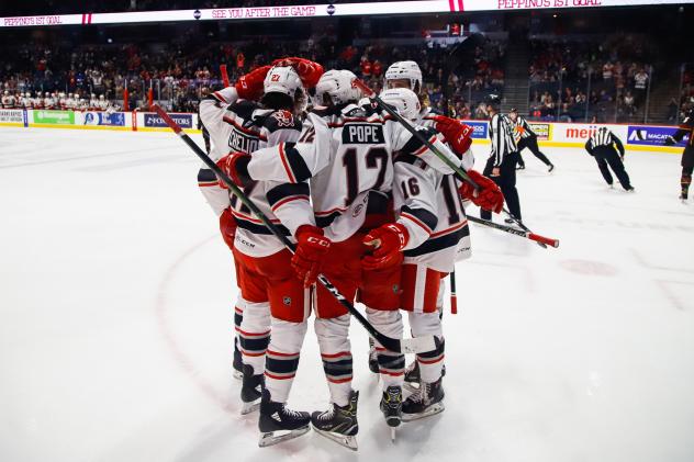Grand Rapids Griffins celebrate
