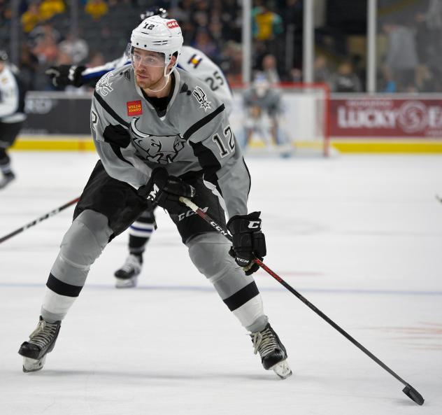 San Antonio Rampage forward Zach Sanford