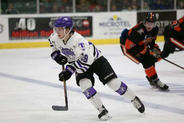 Tri-City Storm defenseman Zac Jones