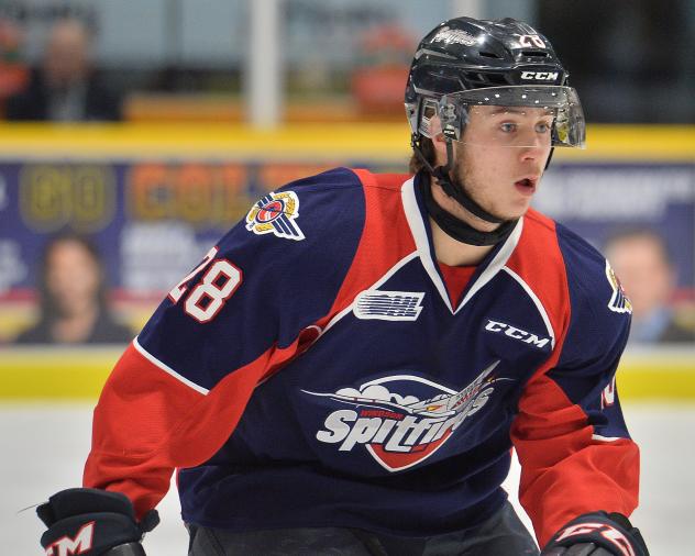 Former Windsor Spitfires forward Cody Morgan
