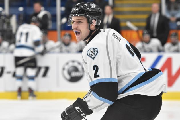 Defenceman Dallas Hines with the Kootenay Ice
