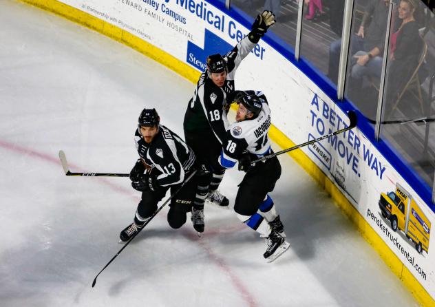 Utah Grizzlies battle the Wichita Thunder