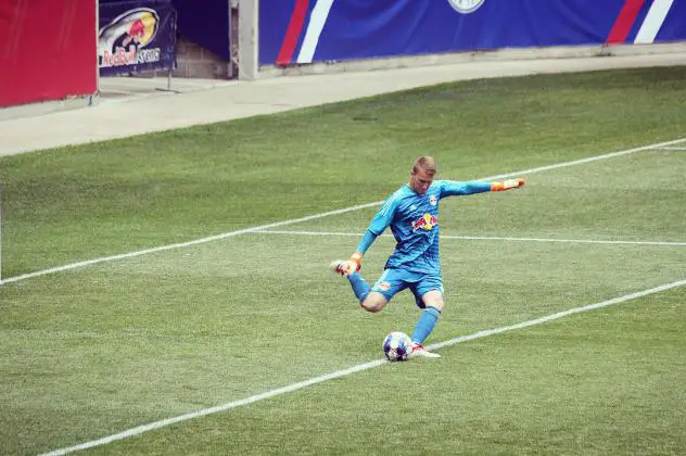 Goalkeeper Scott Levene with New York Red Bulls II