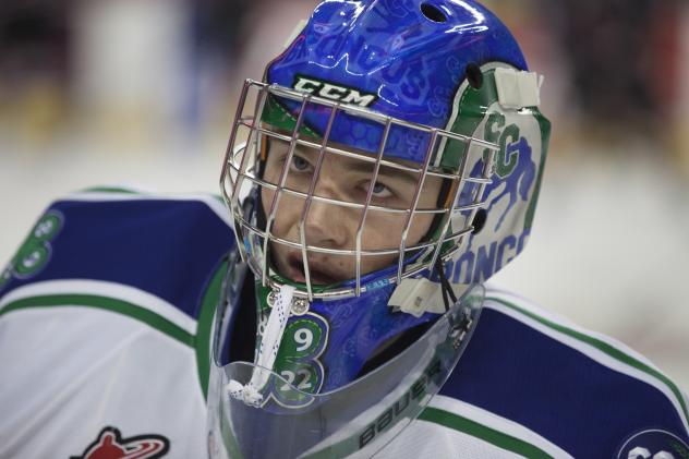 Swift Current Broncos goaltender Joel Hofer