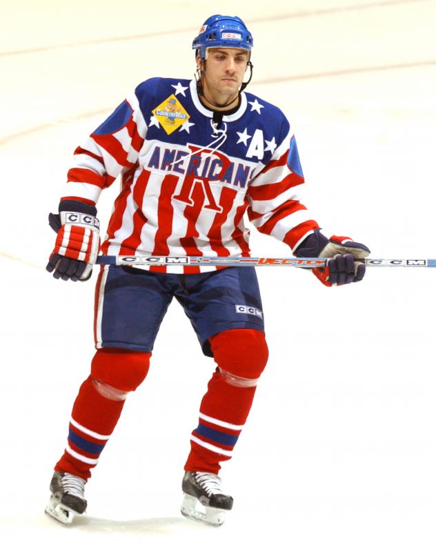 Rochester Americans defenseman Doug Janik