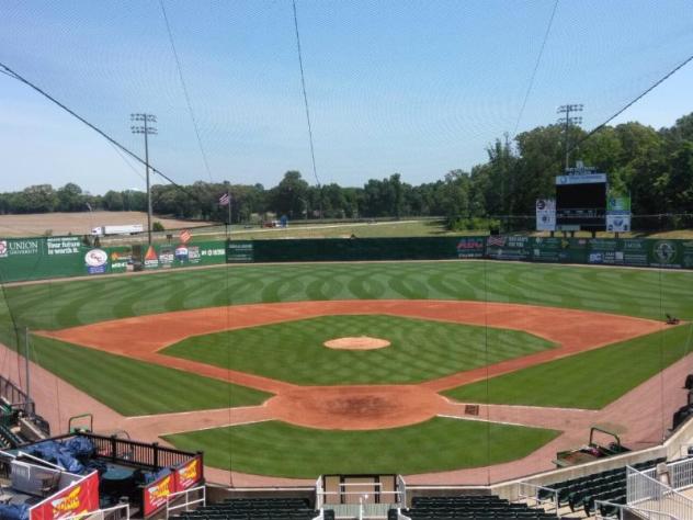 The Ballpark at Jackson, home of the Jackson Generals