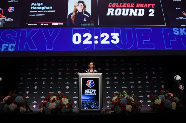 Paige Monaghan drafted by Sky Blue FC at the 2019 NWSL College Draft