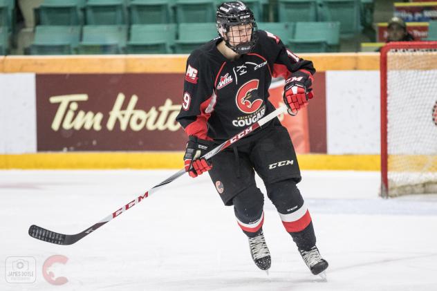 Prince George Cougars defenceman Shane Collins