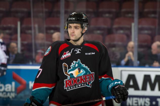 Kelowna Rockets defenceman Libor Zabransky