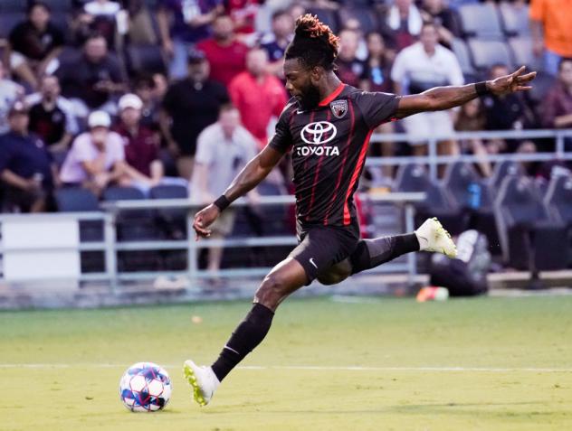 Omar Gordon with San Antonio FC