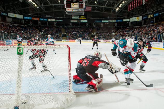 Kelowna Rockets vs. the Moose Jaw Warriors