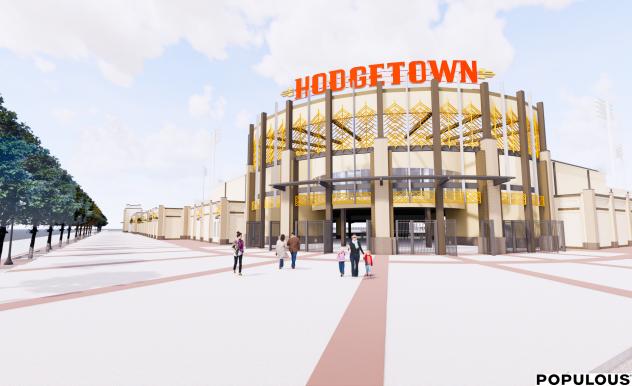 Amarillo Sod Poodles Name Downtown Ballpark 